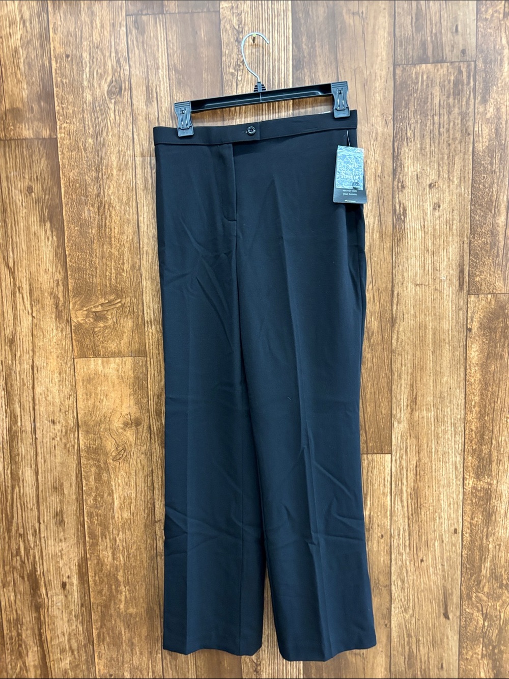 East 5th Black Straight-Leg Dress Pants